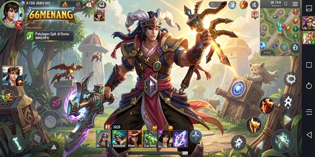 Gameplay seru dan interaksi mendalam di 66MENANG.