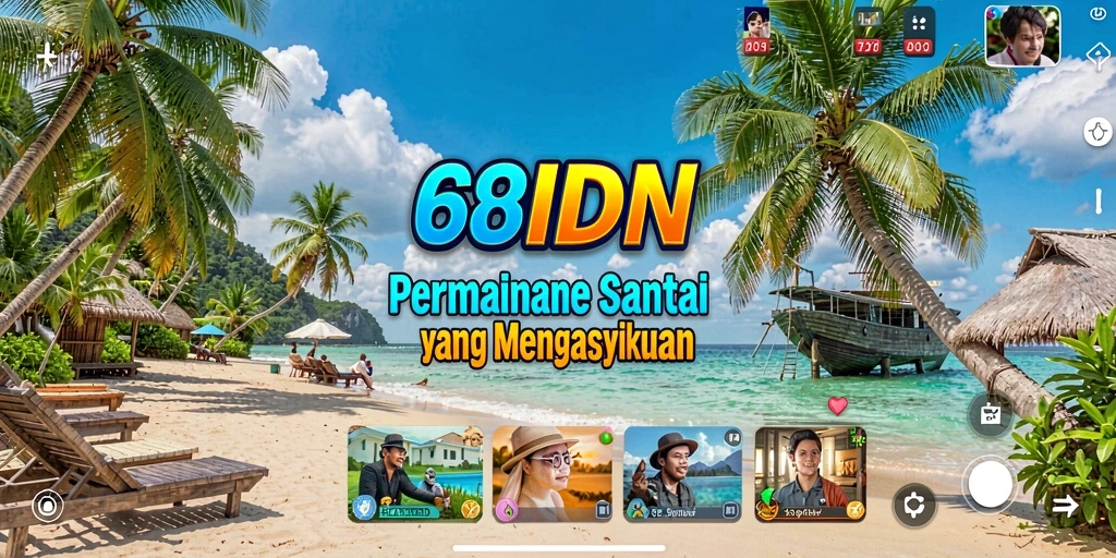 Tampilan gameplay seru dan interaktif di 68IDN.