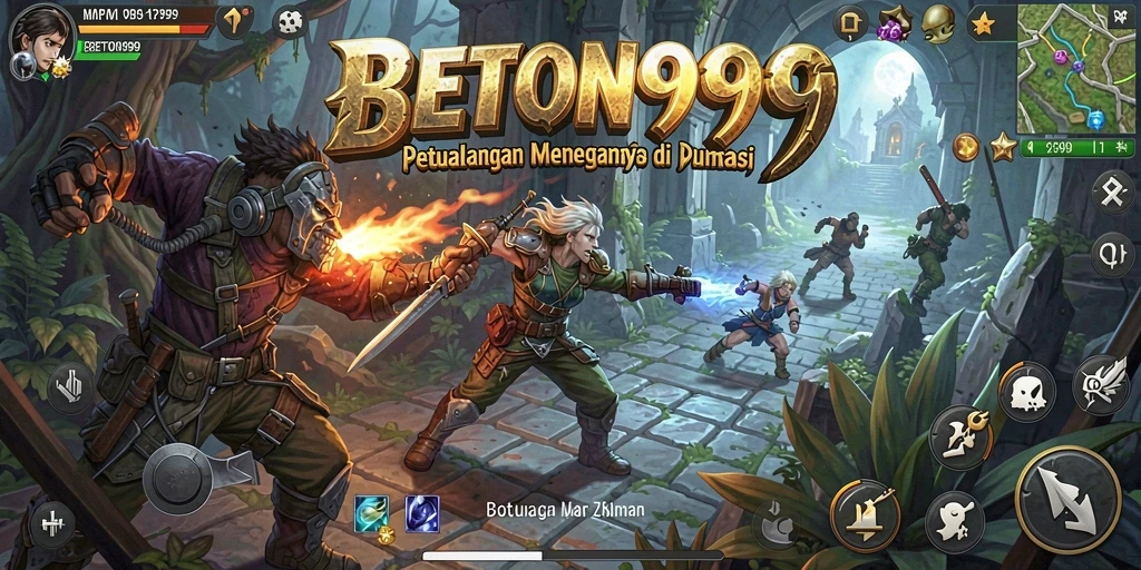 Gameplay menarik dan menegangkan dari BETON999.