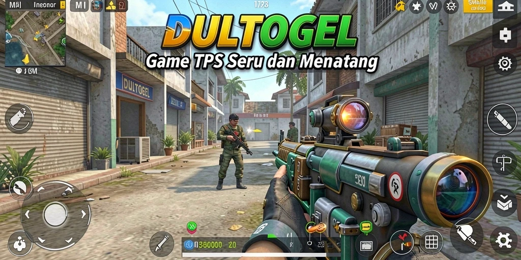 Tangkapan layar dari permainan TPS DULTOGEL yang menampilkan aksi mendebarkan.