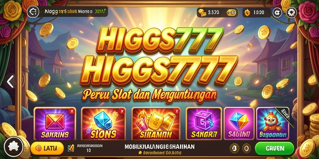 Gameplay menarik HIGGS777 dengan berbagai tema slot.
