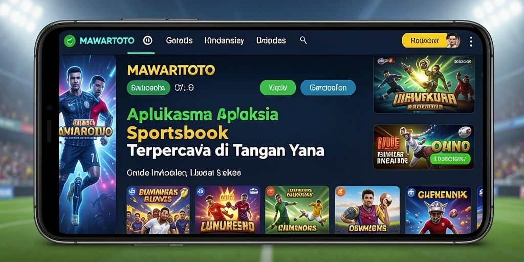 Tampilan gameplay Sportsbook yang menarik di MAWARTOTO.