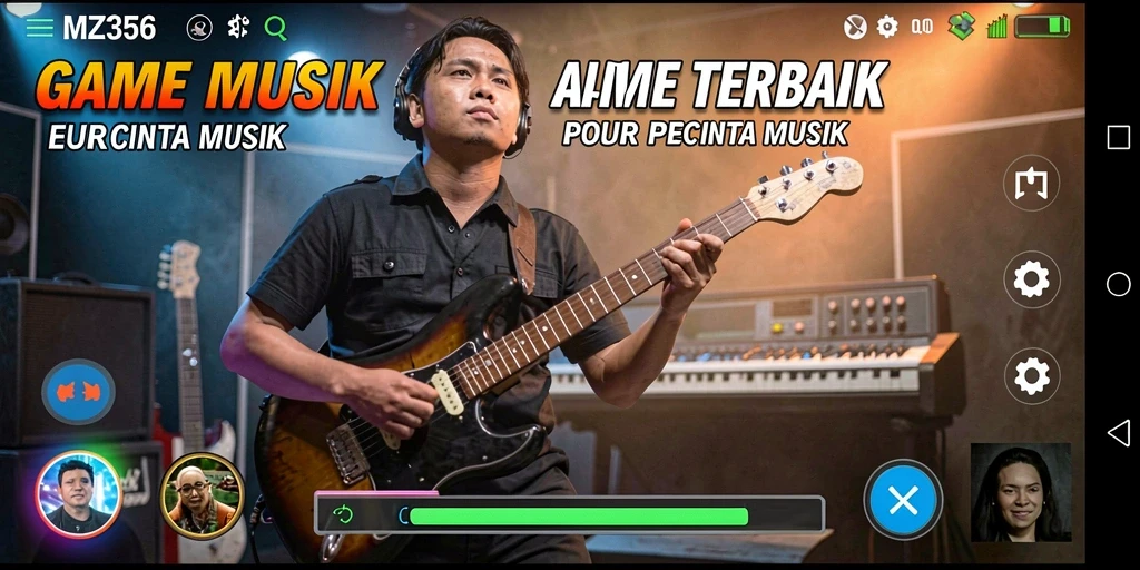 Tampilan gameplay MZ356 yang menarik dan penuh warna.