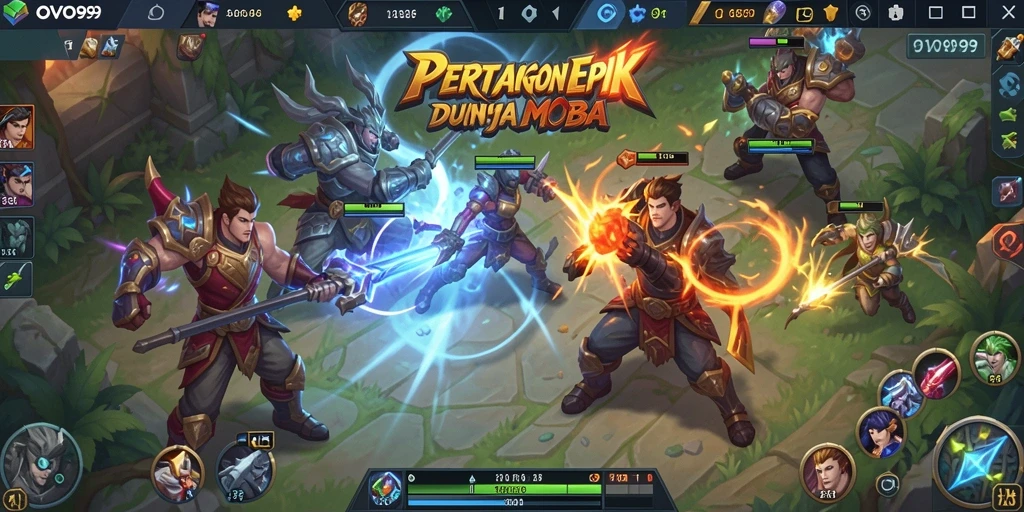 Tampilan gameplay OVO99 yang seru dan mendebarkan.