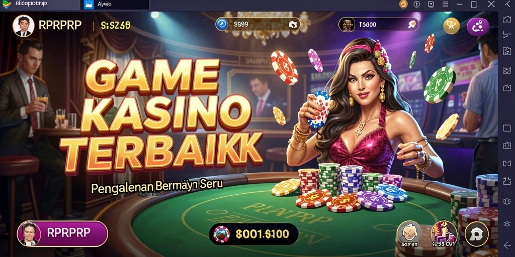Tampilan utama gameplay RPRPRP yang menarik dan interaktif.