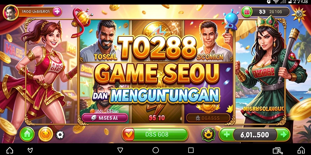 Gameplay TO288 yang menegangkan dengan grafis memukau.