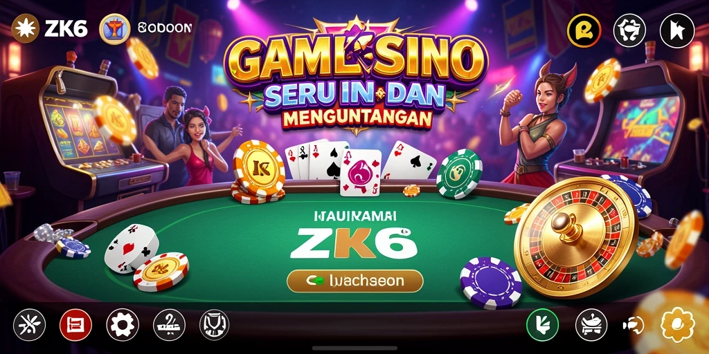 Gameplay seru dengan grafis memukau di ZK6.