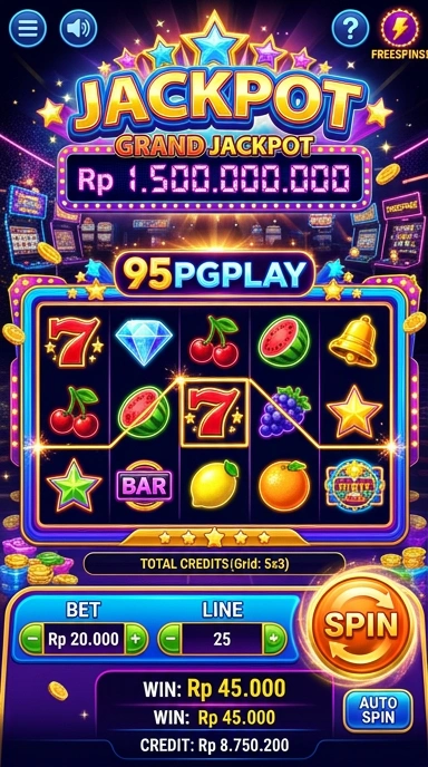 Kategori aplikasi beragam di 95pgplay memudahkan pencarian.
